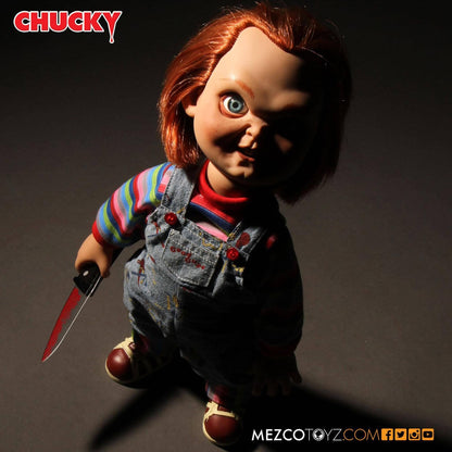 Mezco Child's Play 15" Good Guy Chucky Talking Action Figure