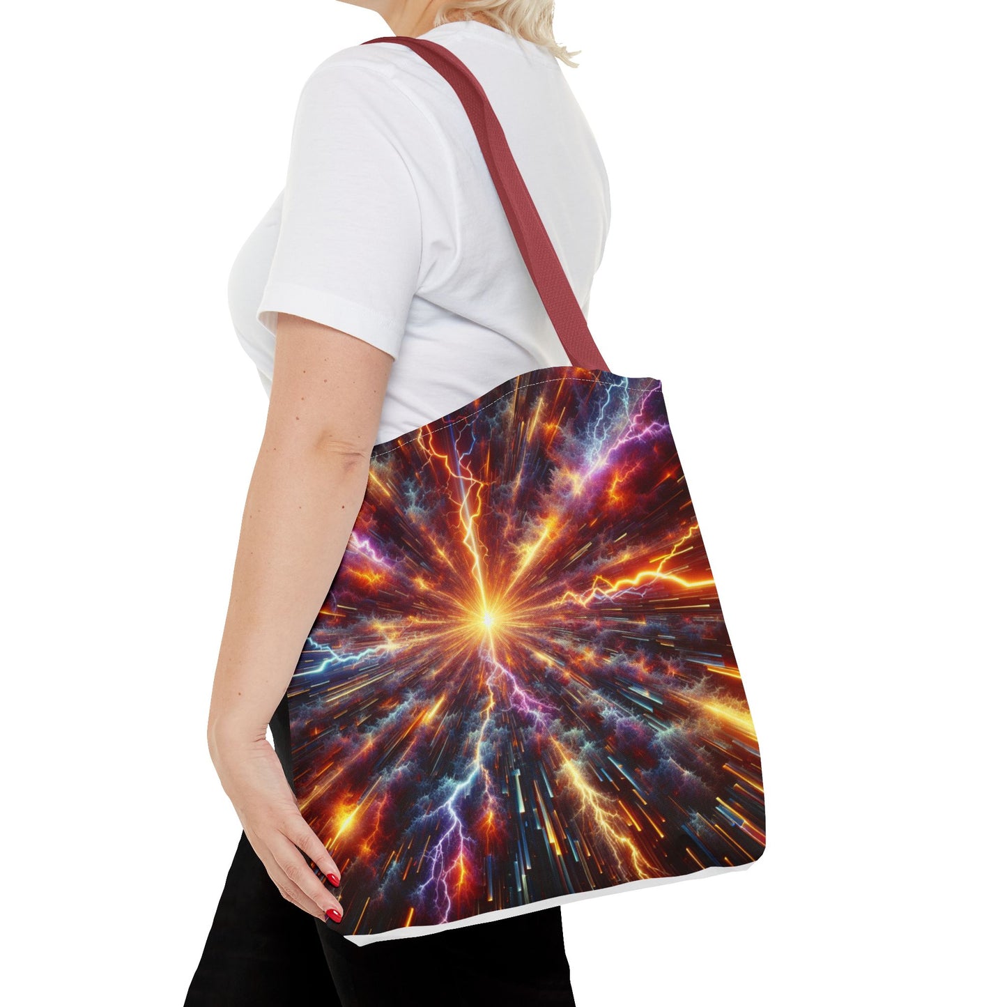 Lightning Storm Tote Bag