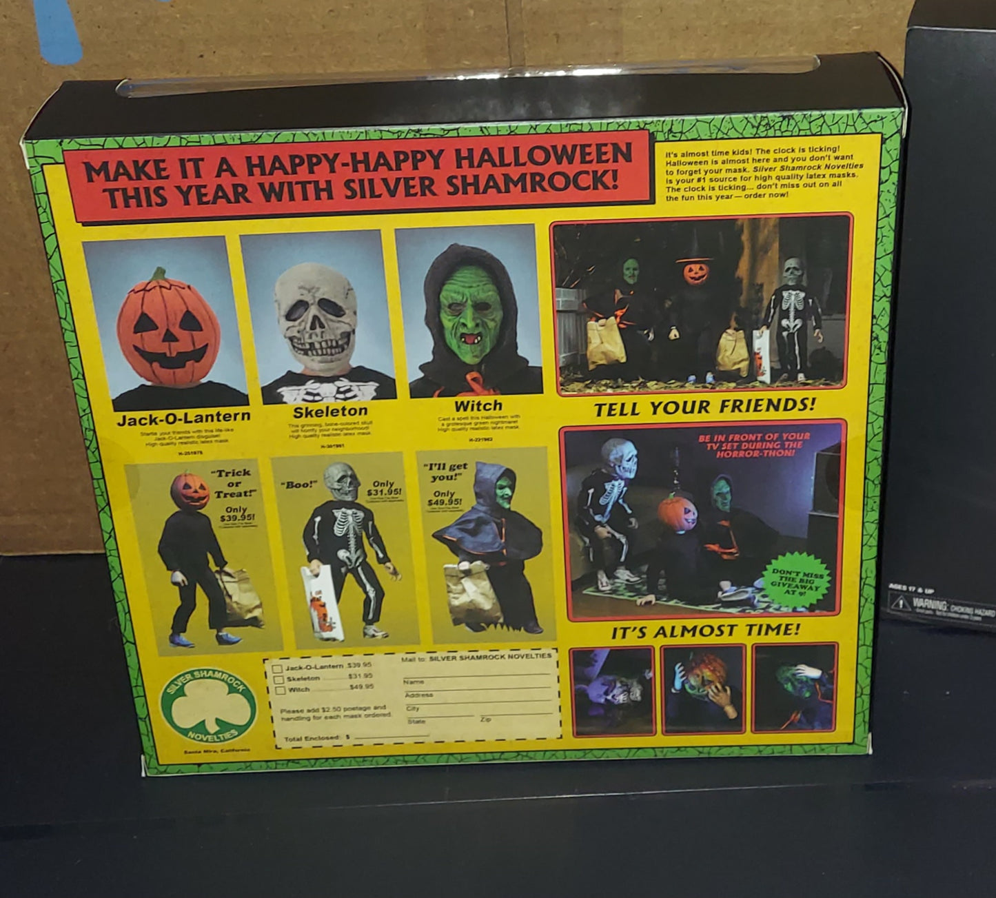 Neca Halloween 3 Season Of The Witch 3 Pack Action Figures