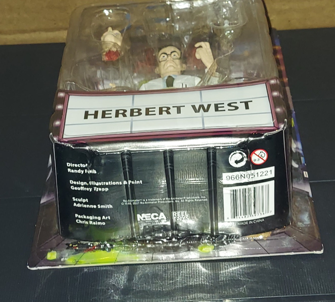 Neca Toony Terrors Re-Animator Herbert West Action Figure