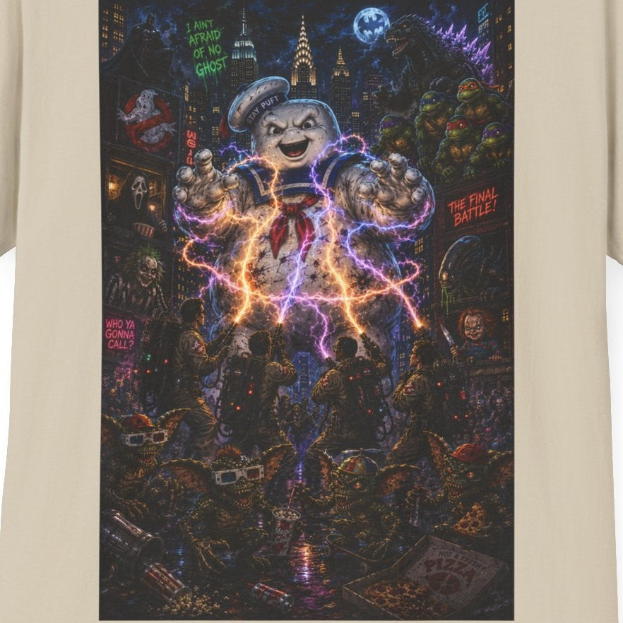 80's Retro Horror Movie T-Shirt — Parody Tee
