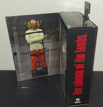 Neca Silence Of The Lamb Hannibal Lecter 7" Action Figure Orange Jumpsuit