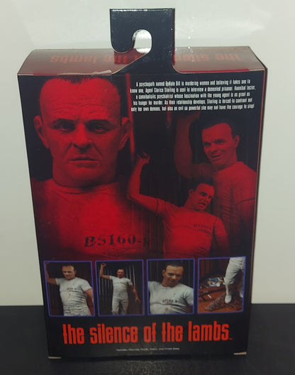 Neca Silence Of The Lambs Hannibal Lecter 7" Action Figure White Outfit