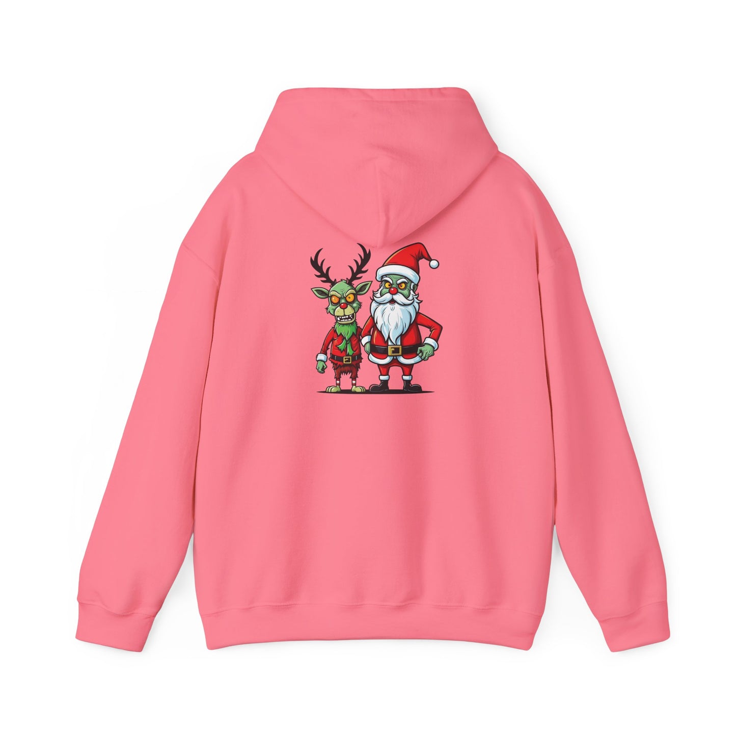 Christmas Zombie Santa & Reindeer Hoodie