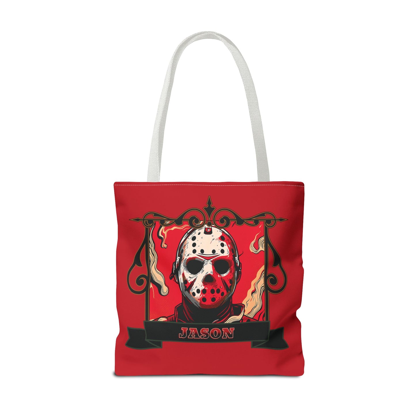 Vintage Jason Hockey Mask Tote Bag