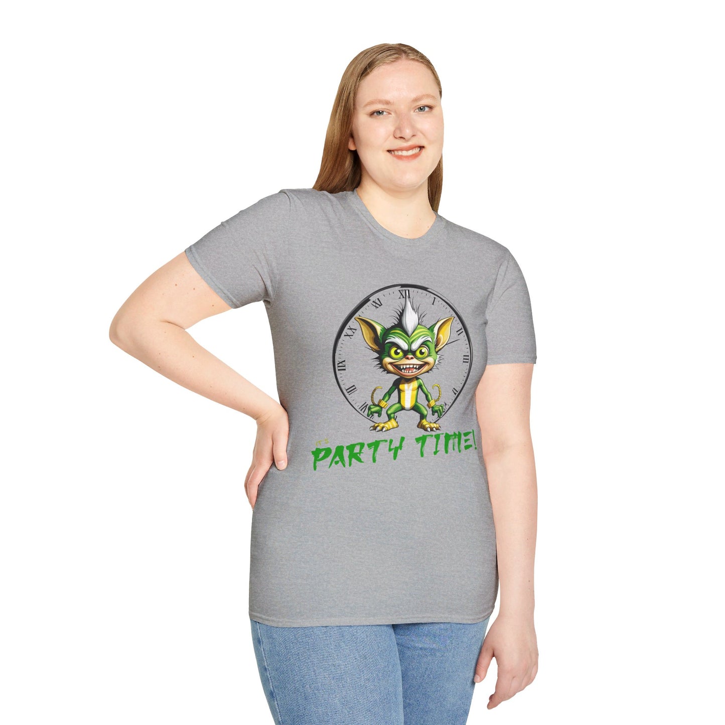 It's Party Time Gremlin Halloween Unisex Soft Style T Shirt