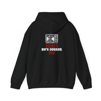 Welcome To 80's Horror B*tch! Cozy Unisex Hoodie