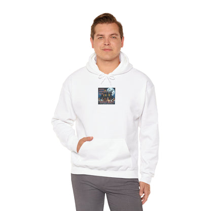 Horror Movie Night Unisex Heavy Blend™ Hooded Sweatshirt