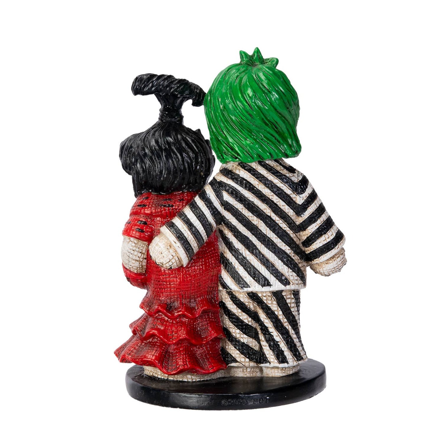 Pinheads Monster Beetle Juice & Lydia Mini Resin Statue