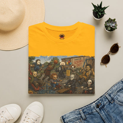 Horror Icons Recess T-Shirt — 'Screams Out' Horror Tee