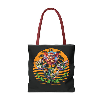 Summerween It's Not Midnight Yet Shoulder Tote Bag (AOP) 3 Sizes