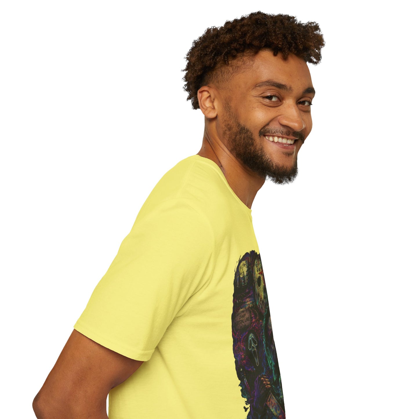 Horror Icons Collage T-Shirt —  Graphic Tee