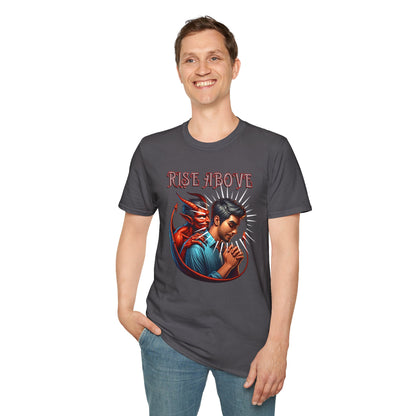 Devil Whisper Rise Above Unisex T-Shirt