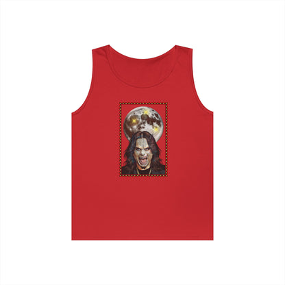 Ozzy Bark at the Moon Unisex Tank Top