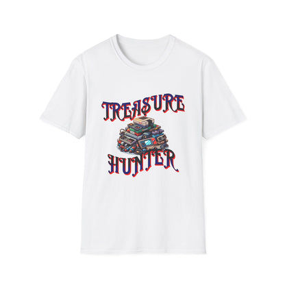 Treasure Hunter Retro Video Game Soft Style T-Shirt Gamer Collector Fun Funny