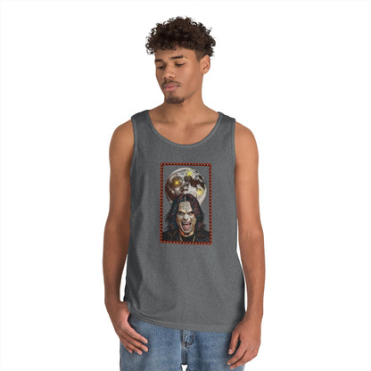 Ozzy Bark at the Moon Unisex Tank Top