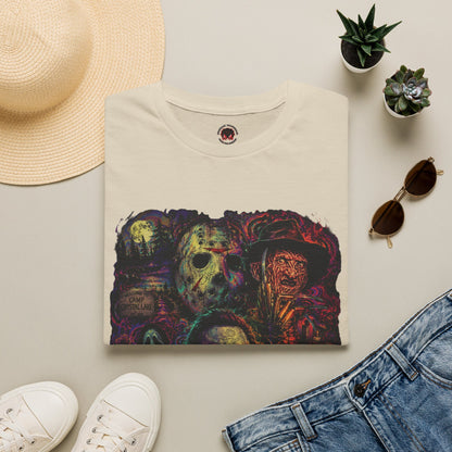 Horror Icons Collage T-Shirt —  Graphic Tee
