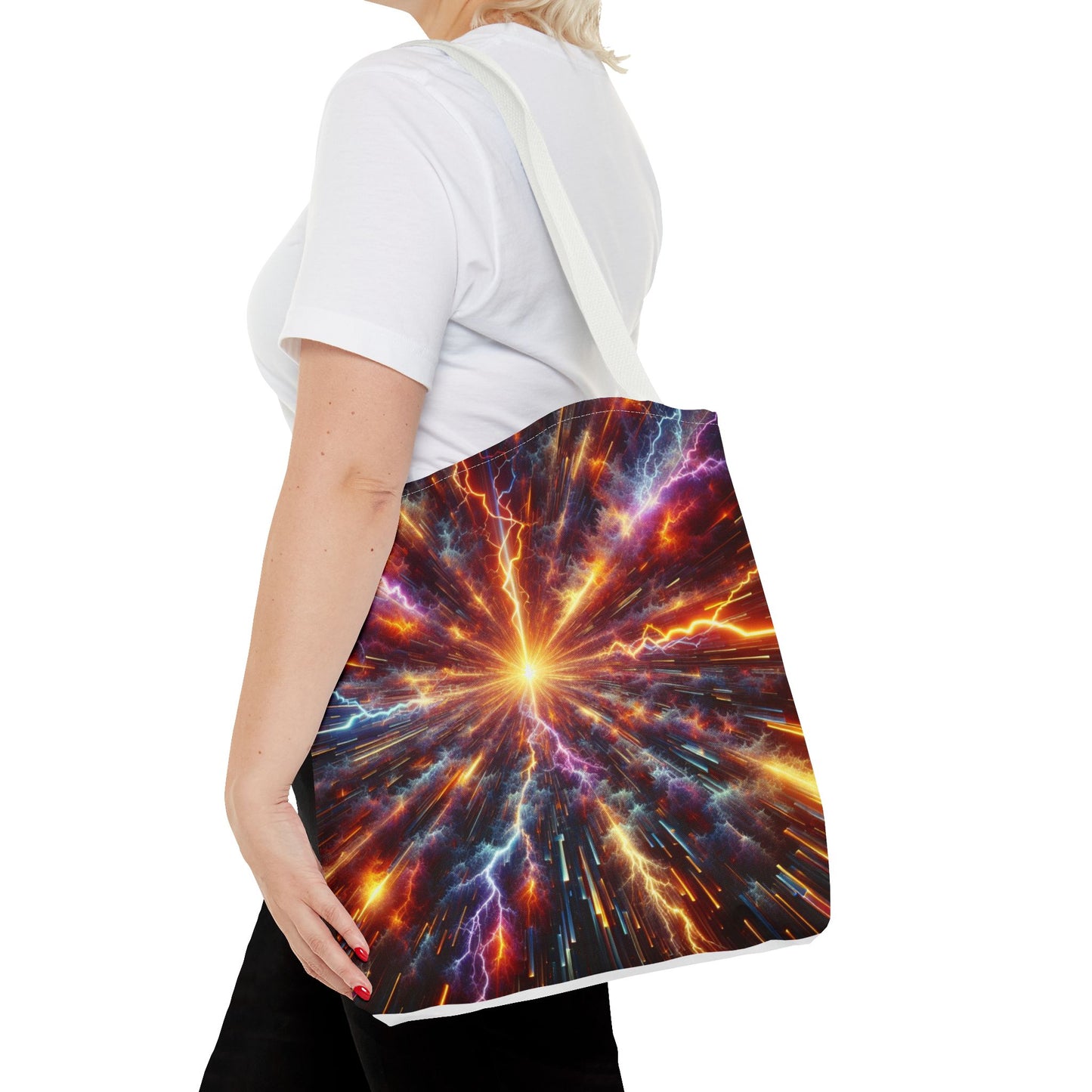 Lightning Storm Tote Bag