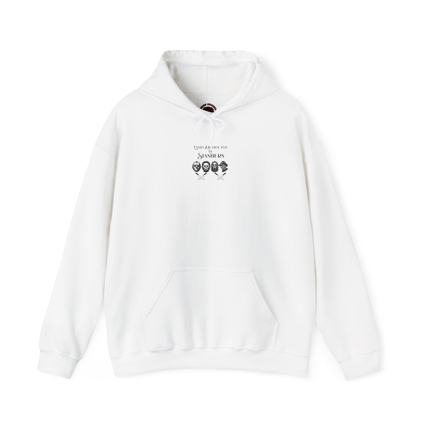 Horror Slasher Hoodie — Classic Masked Killers Graphic Sweatshirt