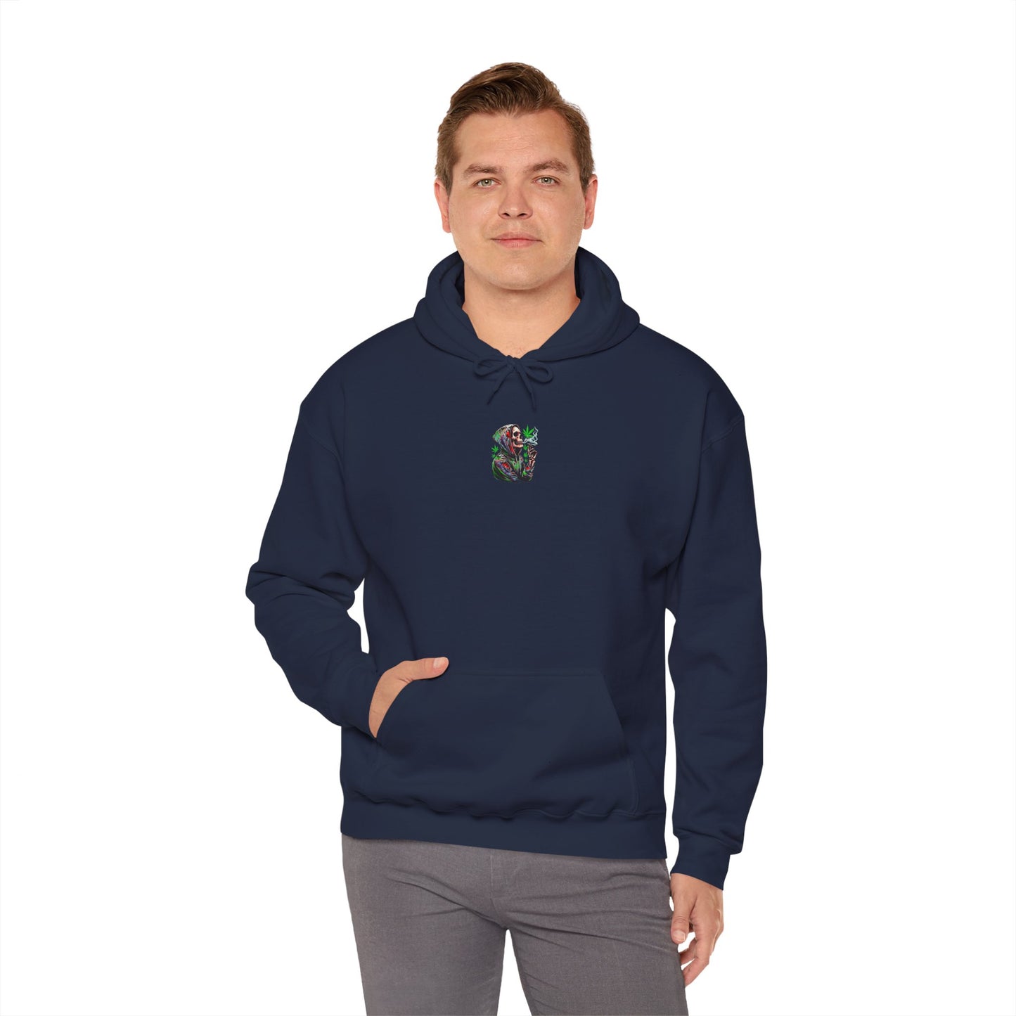 Deep Thoughts Skeleton Stoner Hoodie