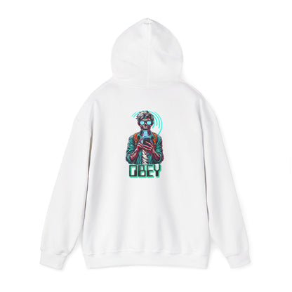 Sci Fi Brain Washing They Live Inspired Design Heavy Blend Hoodie