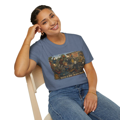 Horror Icons Recess T-Shirt — 'Screams Out' Horror Tee