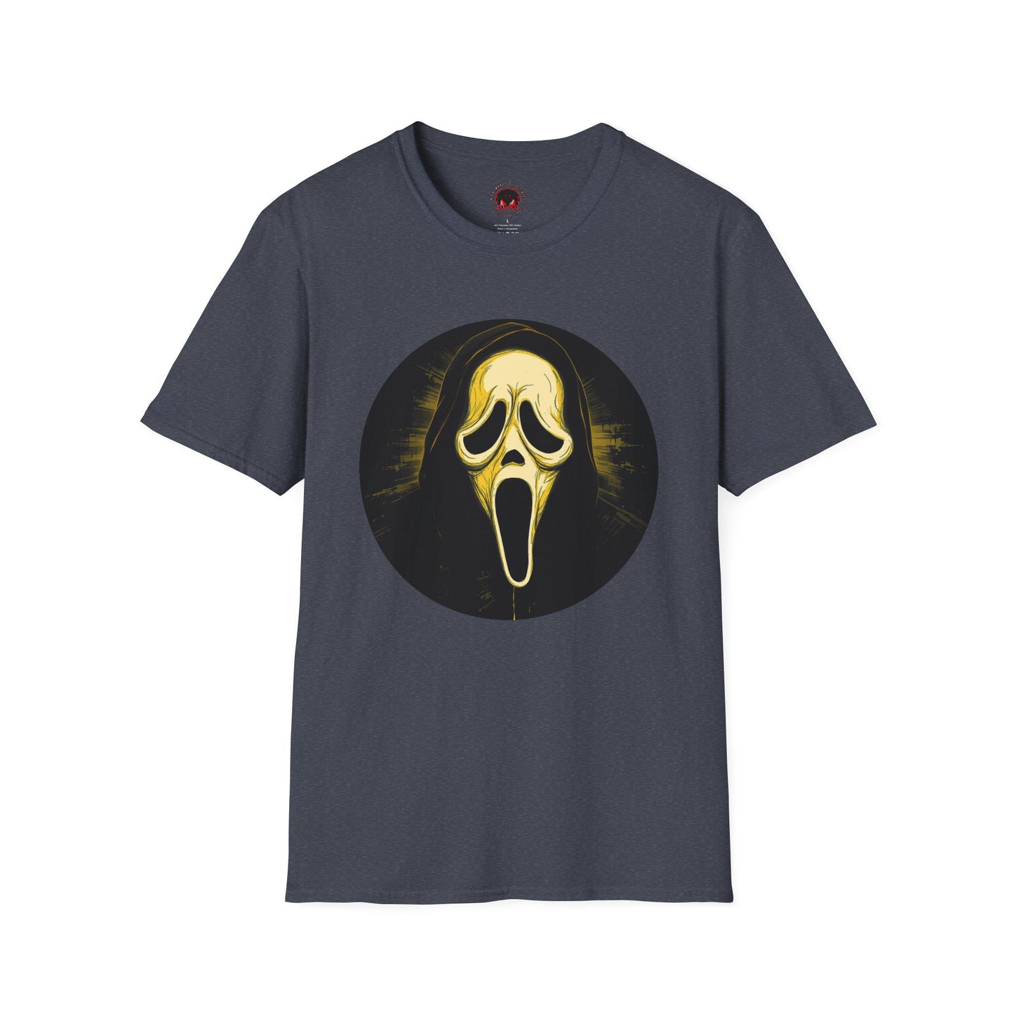 Scream Mask Graphic T-Shirt Ghostface Horror Tee