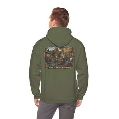 Horror Icons Illustration “Recess Is More Fun With Friends” - Hoodie