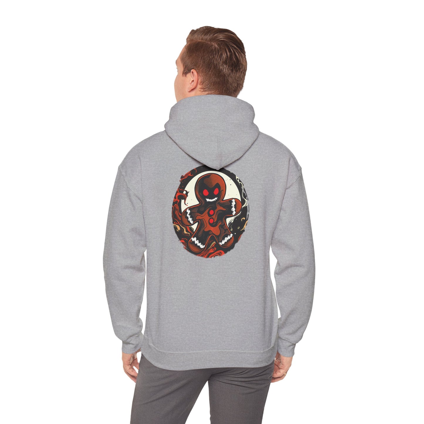 Hoodie - Evil Gingerbread Holiday Cookie Design