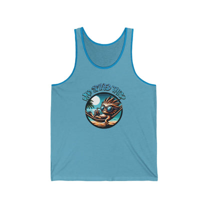 Summerween Who Spiked This? Unisex Jersey Tank Top