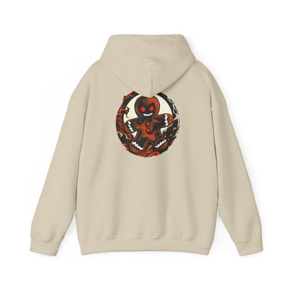 Hoodie - Evil Gingerbread Holiday Cookie Design