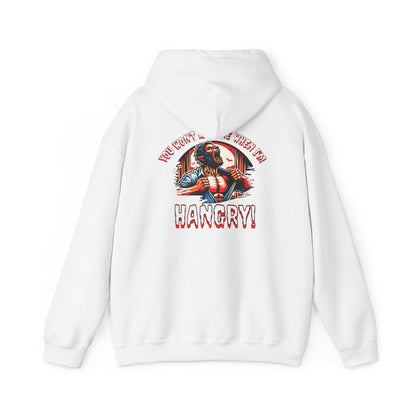 You Wont Like Me When I'm Hangry Hoodie - Werewolf Design
