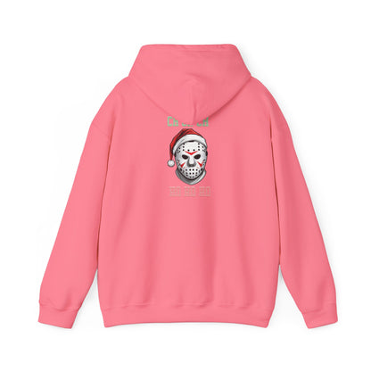 Santa Jason Voorhees Holiday Hoodie Horror Fun
