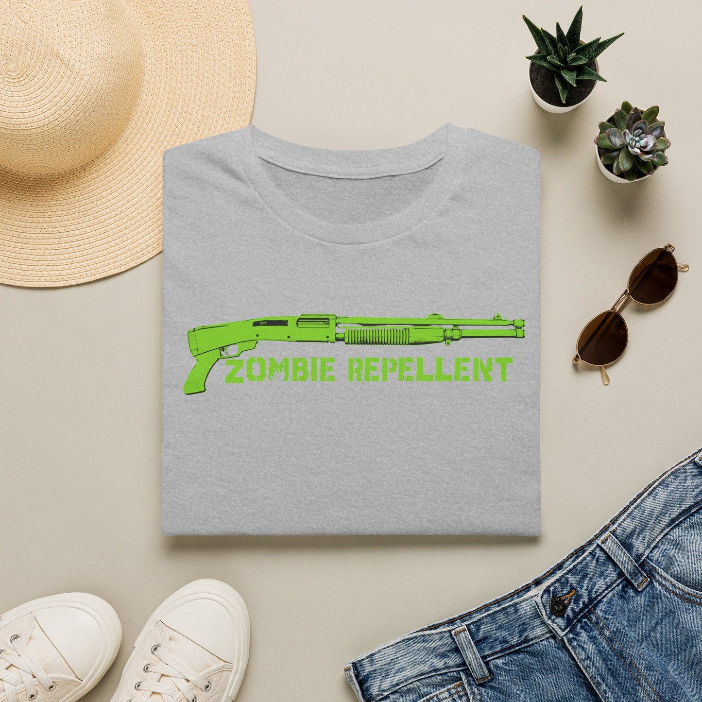 Zombie Repellent Unisex Softstyle T-Shirt