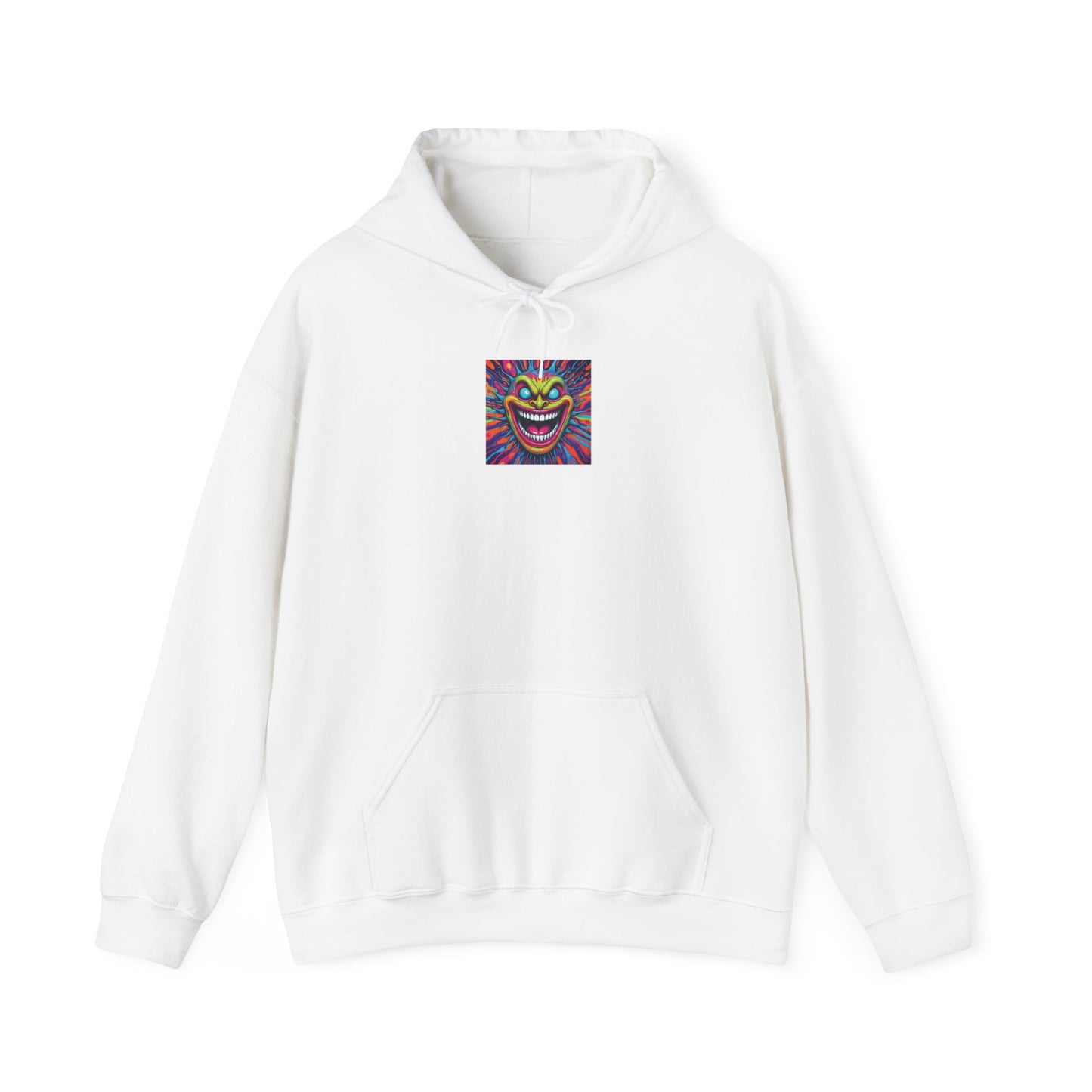 Hoodie - Evil Smile Trippy Horror Design