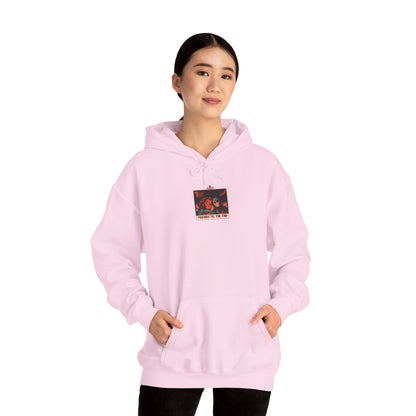 Hoodie - Friends Til The End Horror Movie Icon Friends Graphic Hoodie