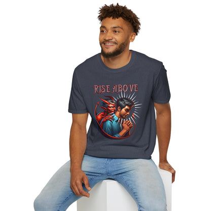 Devil Whisper Rise Above Unisex T-Shirt