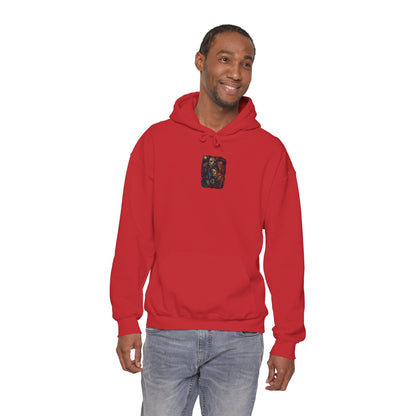 Horror Icons Hoodie — Vintage Slasher Collage Sweatshirt
