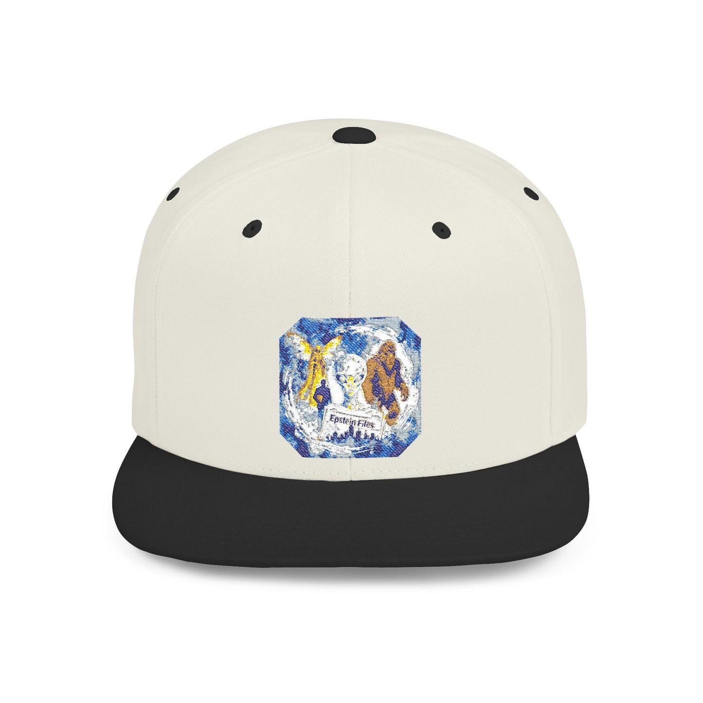 Snapback Hat — Believer Cryptid, Alien, Bigfoot, Epstein Cap