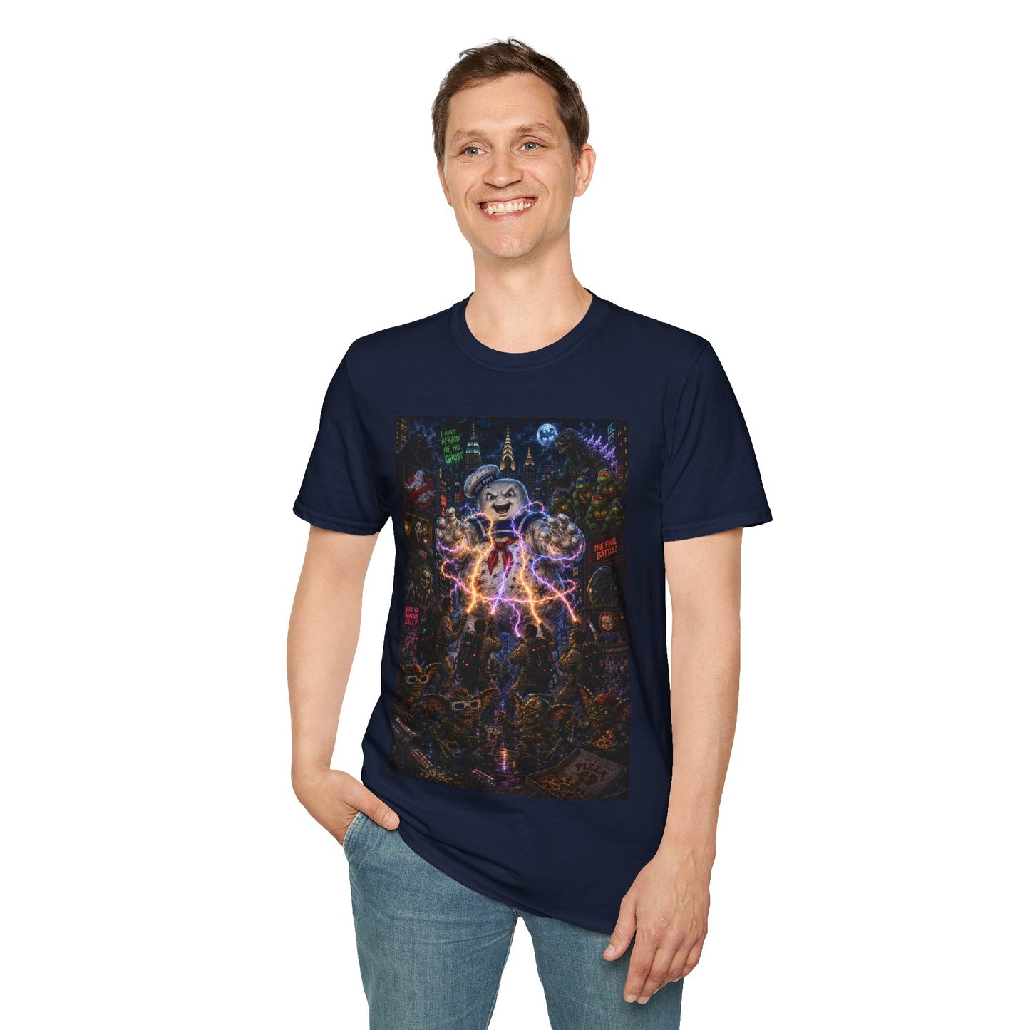 80's Retro Horror Movie T-Shirt — Parody Tee