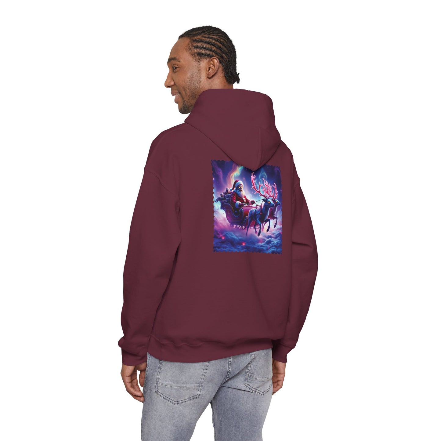 Zombie Claus and The Undead Reindeer Hoodie