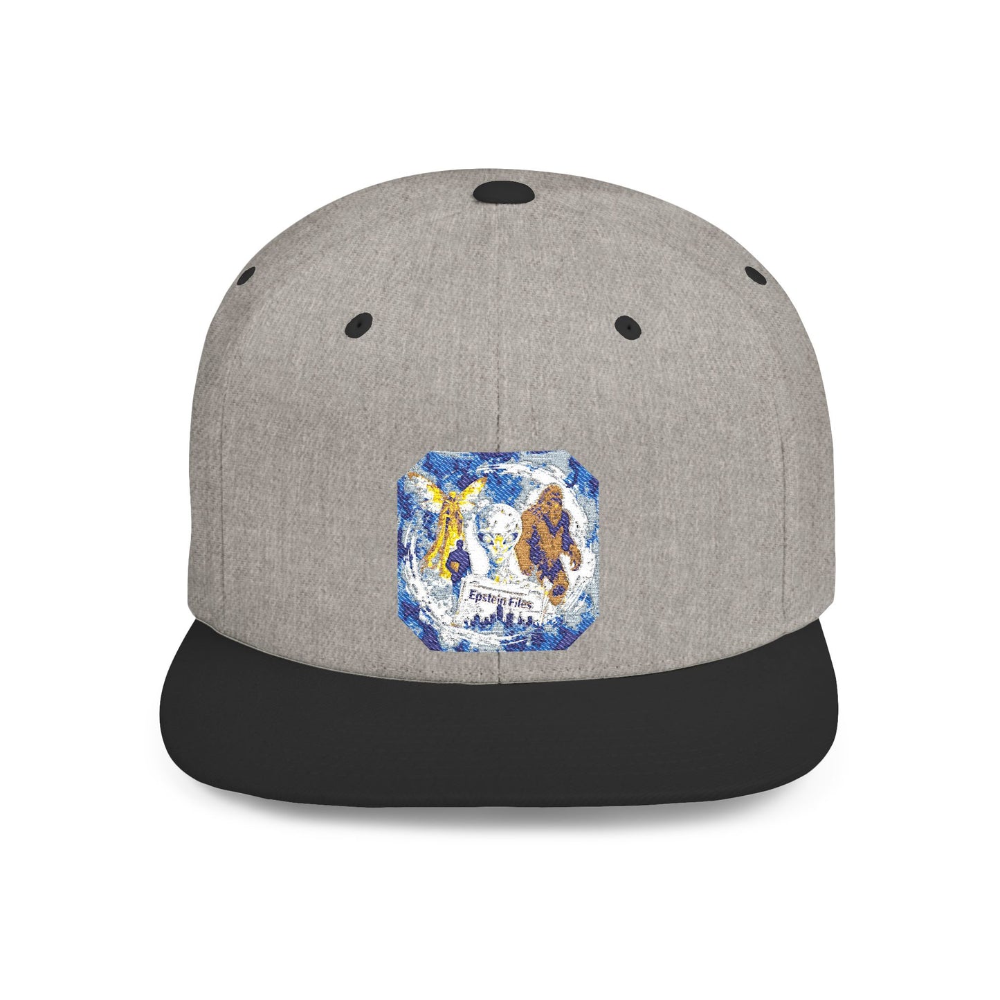 Snapback Hat — Believer Cryptid, Alien, Bigfoot, Epstein Cap