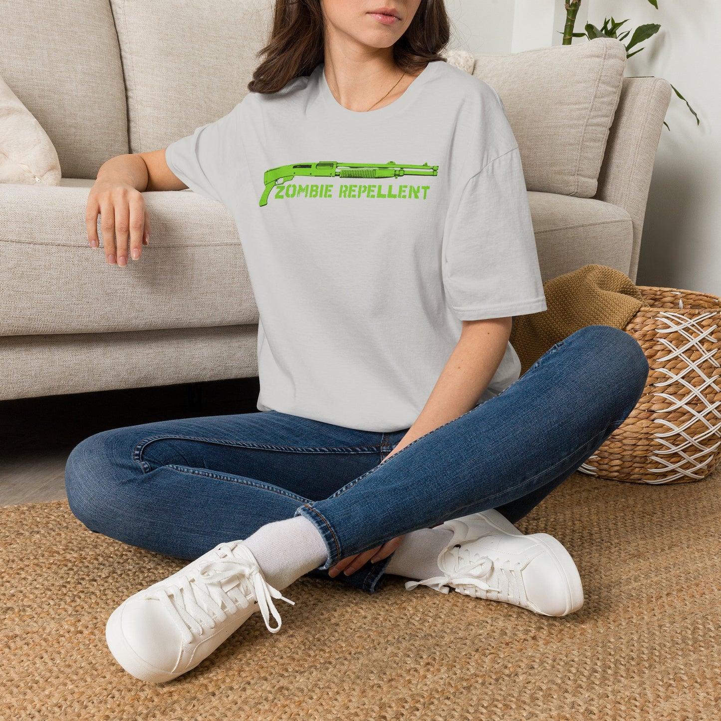 Zombie Repellent Unisex Softstyle T-Shirt