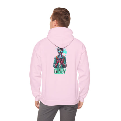 Sci Fi Brain Washing They Live Inspired Design Heavy Blend Hoodie