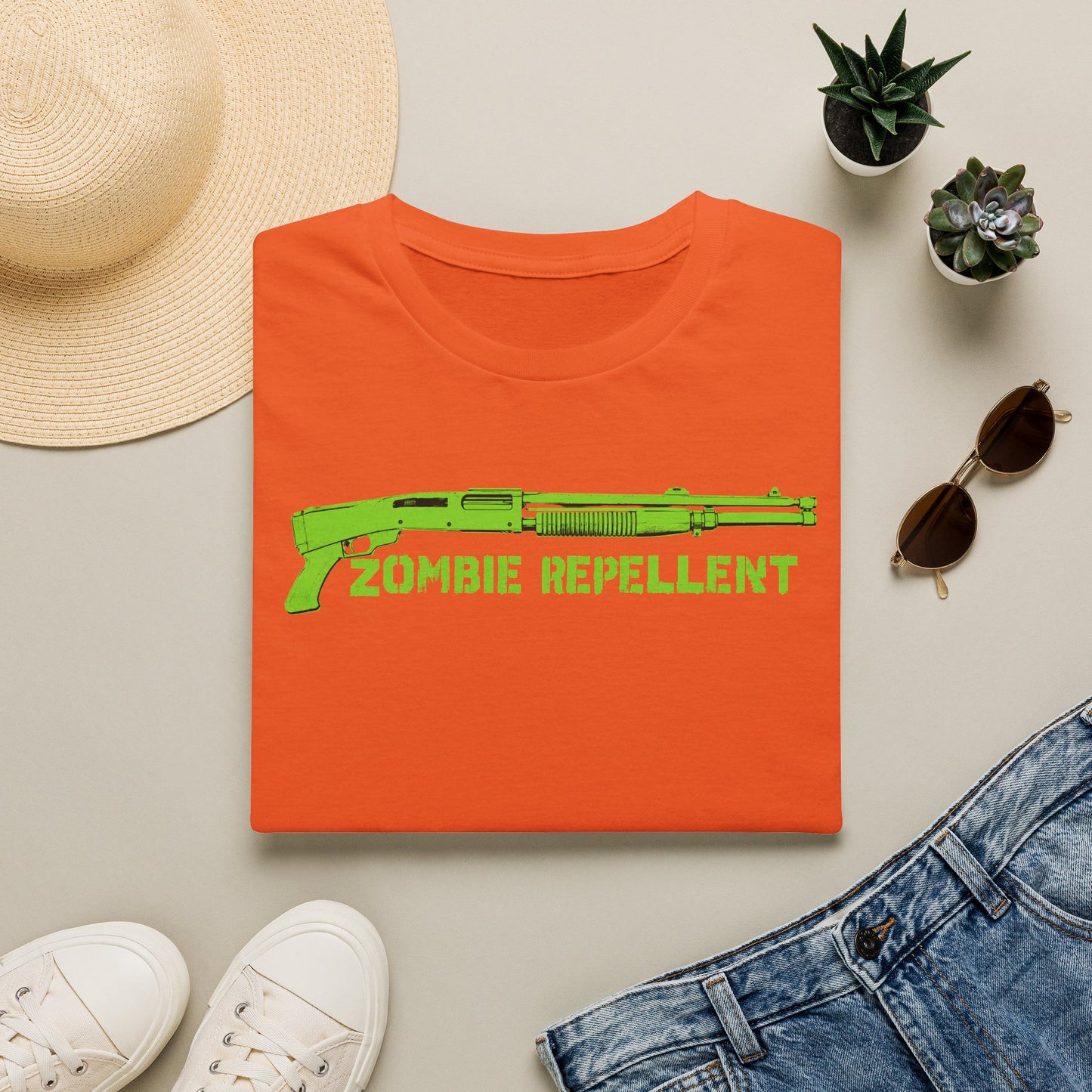 Zombie Repellent Unisex Softstyle T-Shirt