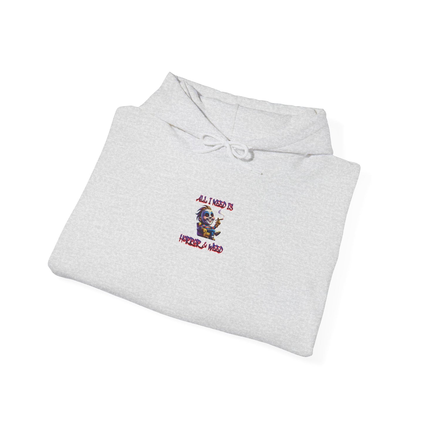 All I need is Horror & W**d Unisex Heavy Blend™ Hooded Sweatshirt