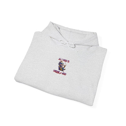 All I need is Horror & W**d Unisex Heavy Blend™ Hooded Sweatshirt