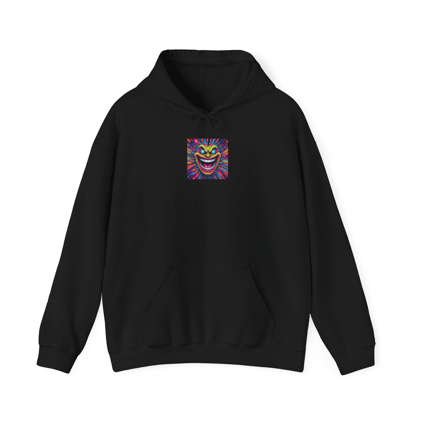 Hoodie - Evil Smile Trippy Horror Design