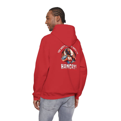 You Wont Like Me When I'm Hangry Hoodie - Werewolf Design