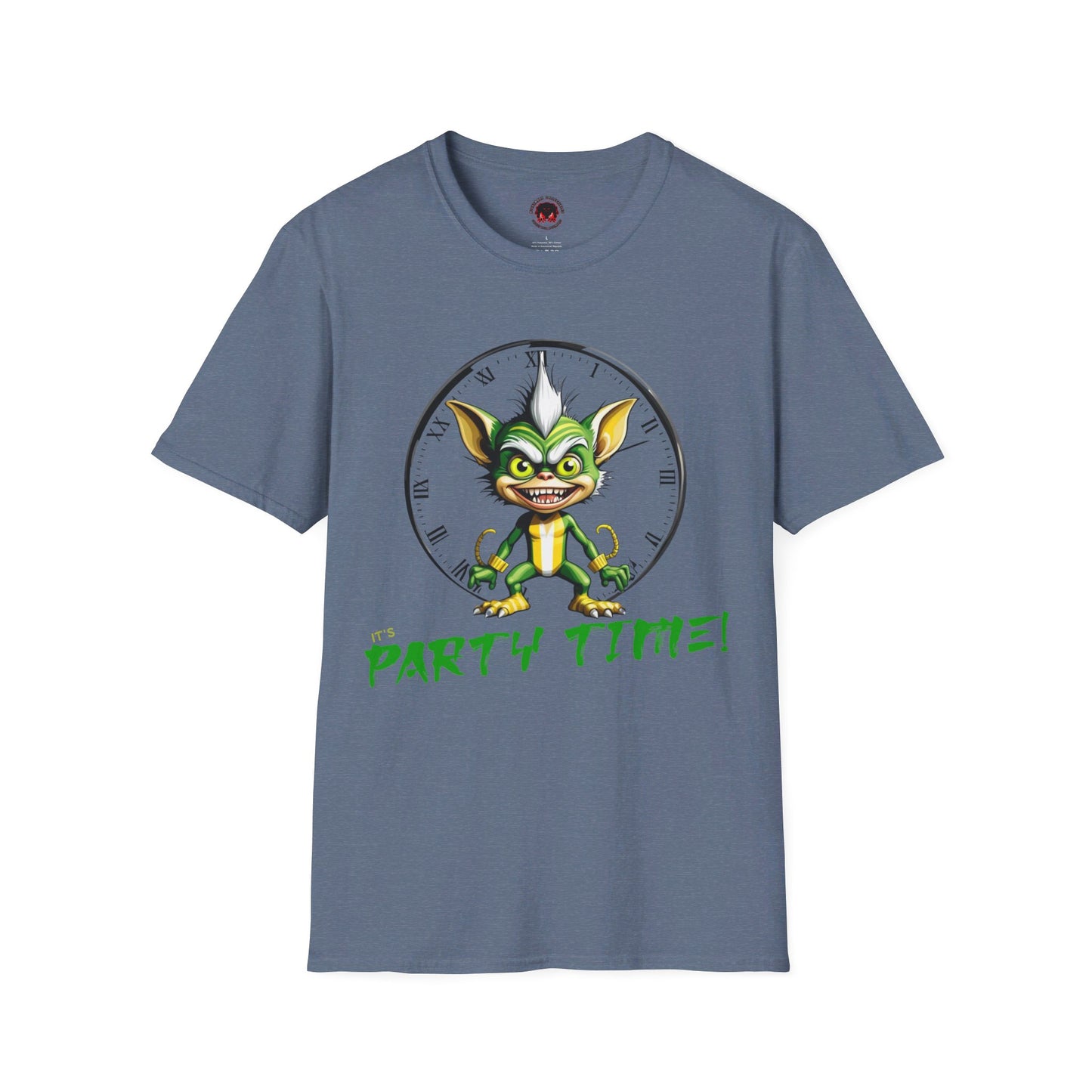 It's Party Time Gremlin Halloween Unisex Soft Style T Shirt